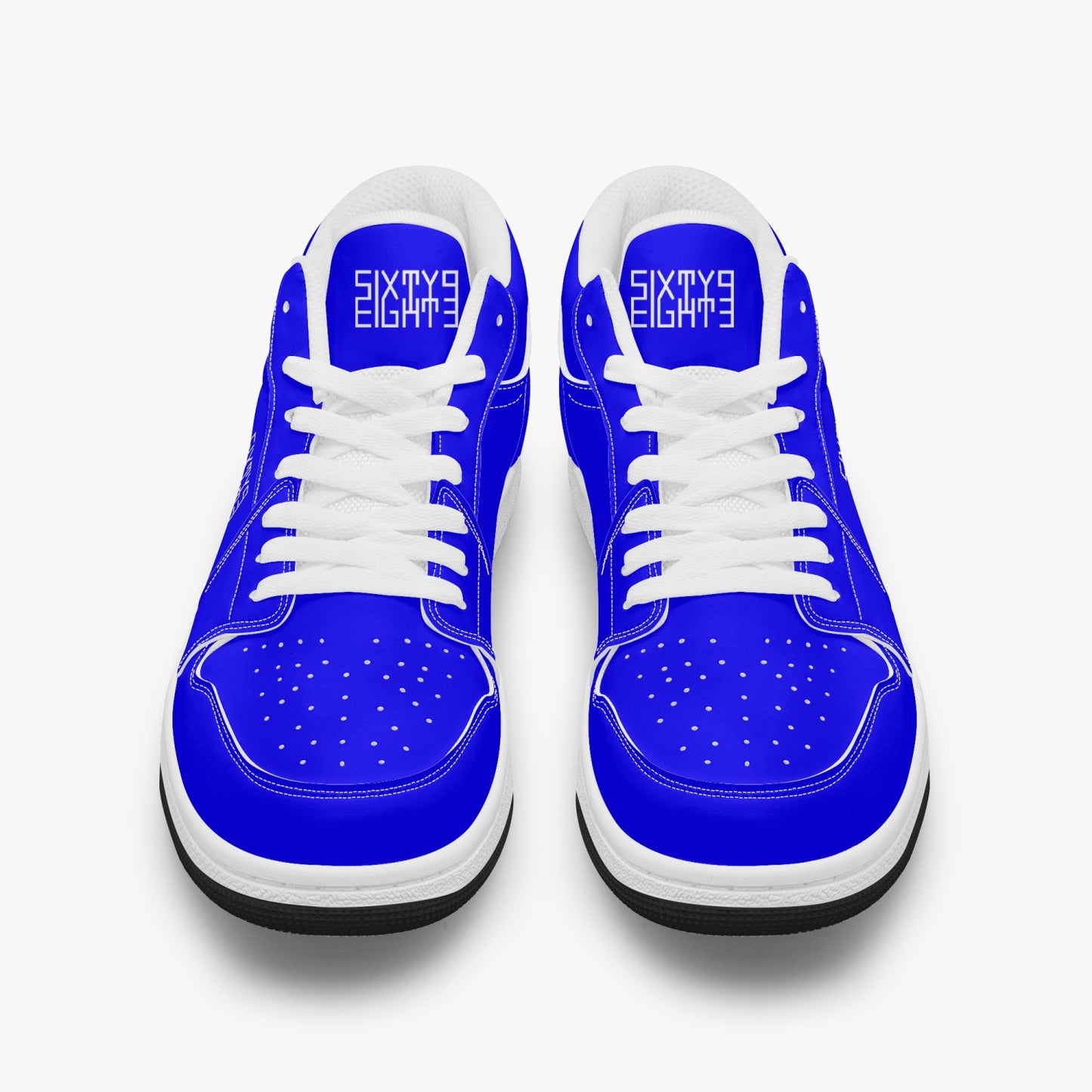 Sixty Eight 93 Logo White Blue SENTLT1 Shoes