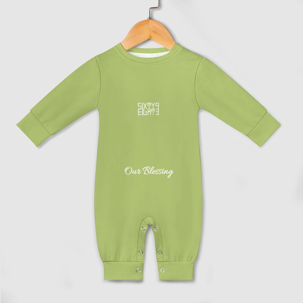 Sixty Eight 93 "Our Blessing" Baby Romper