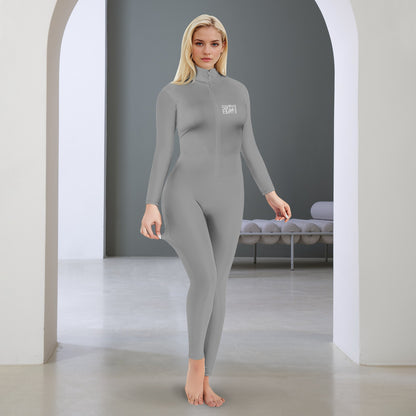 Sixty Eight 93 Grey Skinny Fit Jumpsuit