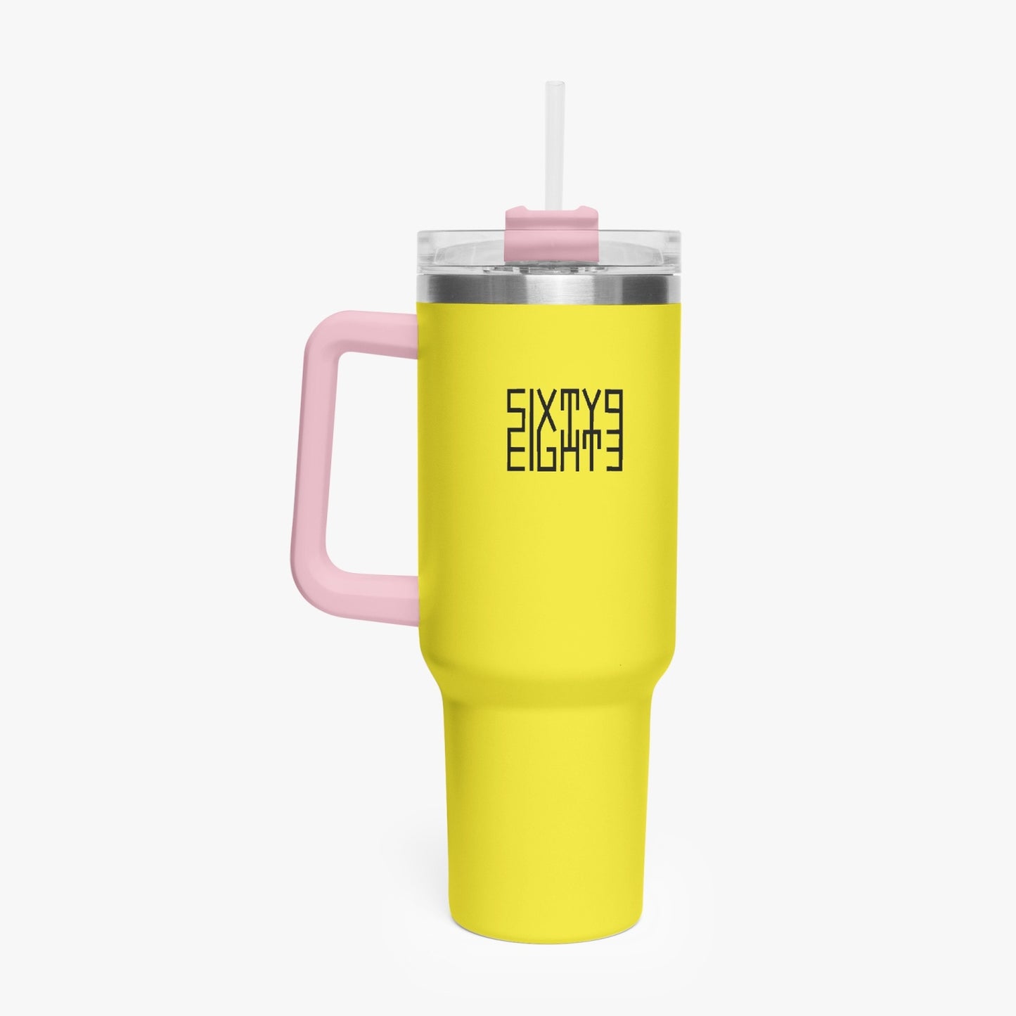 Sixty Eight 93 Logo Black Lemonade 40oz Hydrator Tumbler Cup