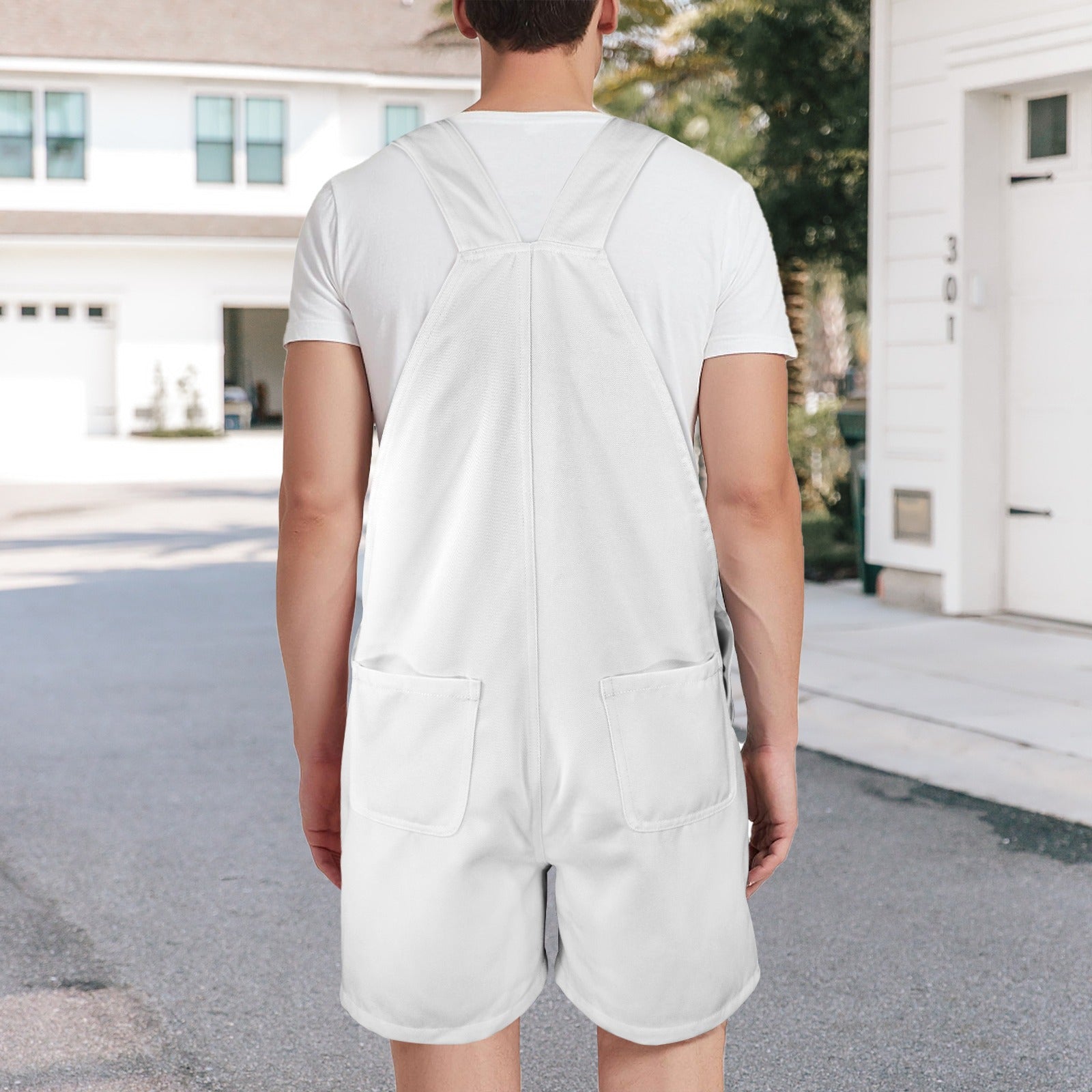 Sixty Eight 93 Logo Black White Overalls