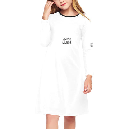 Sixty Eight 93 Girls' Long Sleeve Dress