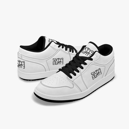 Sixty Eight 93 Logo Black White SENTLT1 Shoes