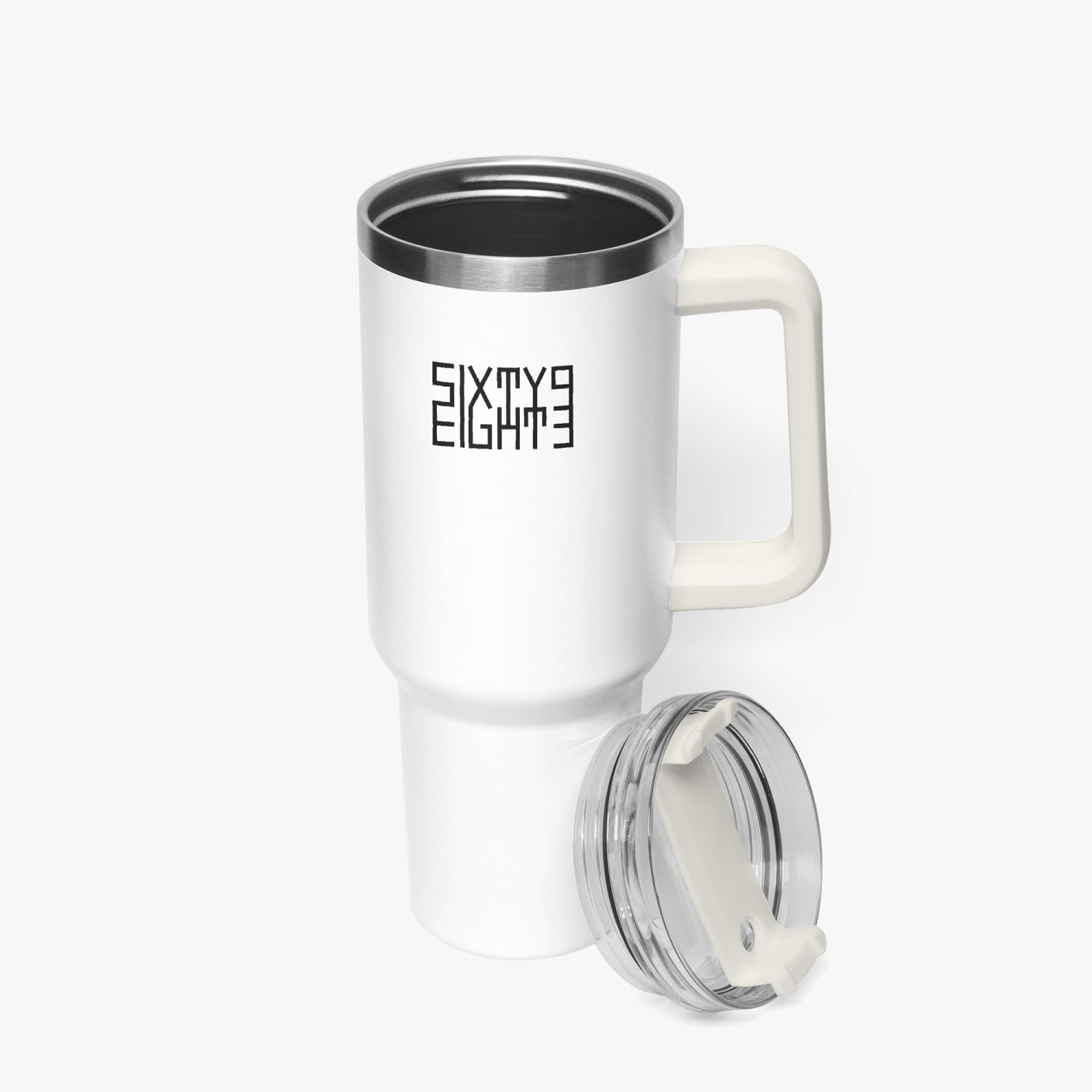 Sixty Eight 93 Logo Black White 40oz Hydrator Tumbler Cup