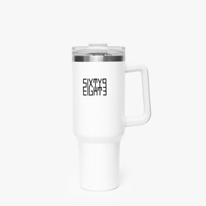 Sixty Eight 93 Logo Black White 40oz Hydrator Tumbler Cup