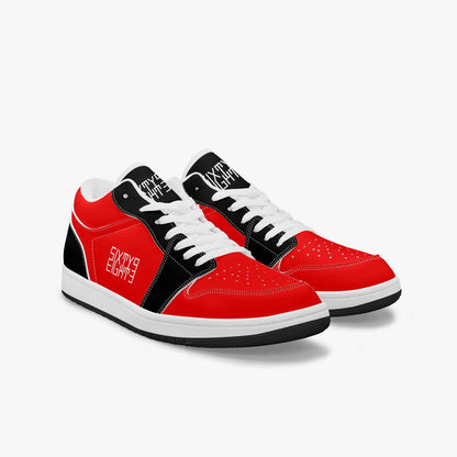 Sixty Eight 93 Logo White Black & Red SENTLT1 Shoes