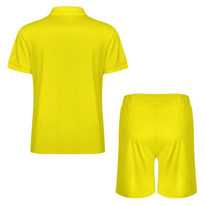 Sixty Eight 93 Men's Lemonade Zip-Up Polo Set