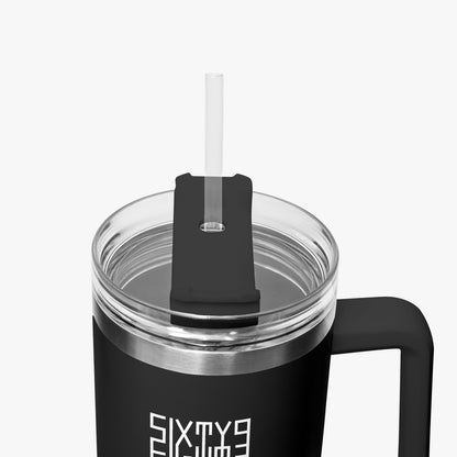 Sixty Eight 93 Logo White Black 40oz Hydrator Tumbler Cup