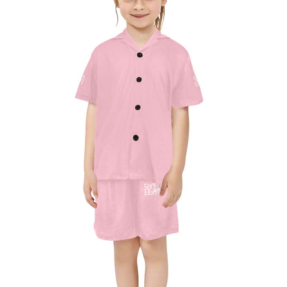 Sixty Eight 93 Little Girls' V-Neck Short Pajama Set