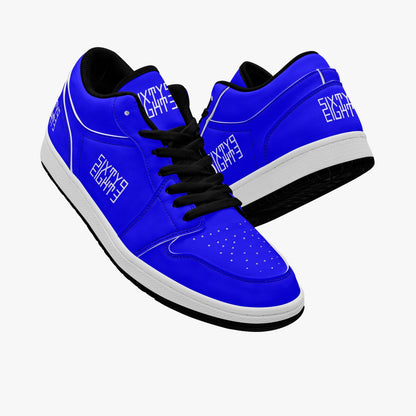 Sixty Eight 93 Logo White Blue SENTLT1 Shoes