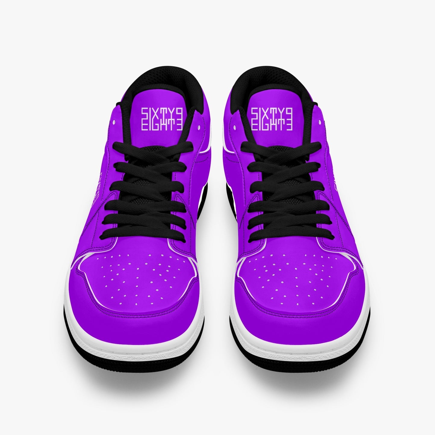 Sixty Eight 93 Logo White Grape SENTLT1 Shoes