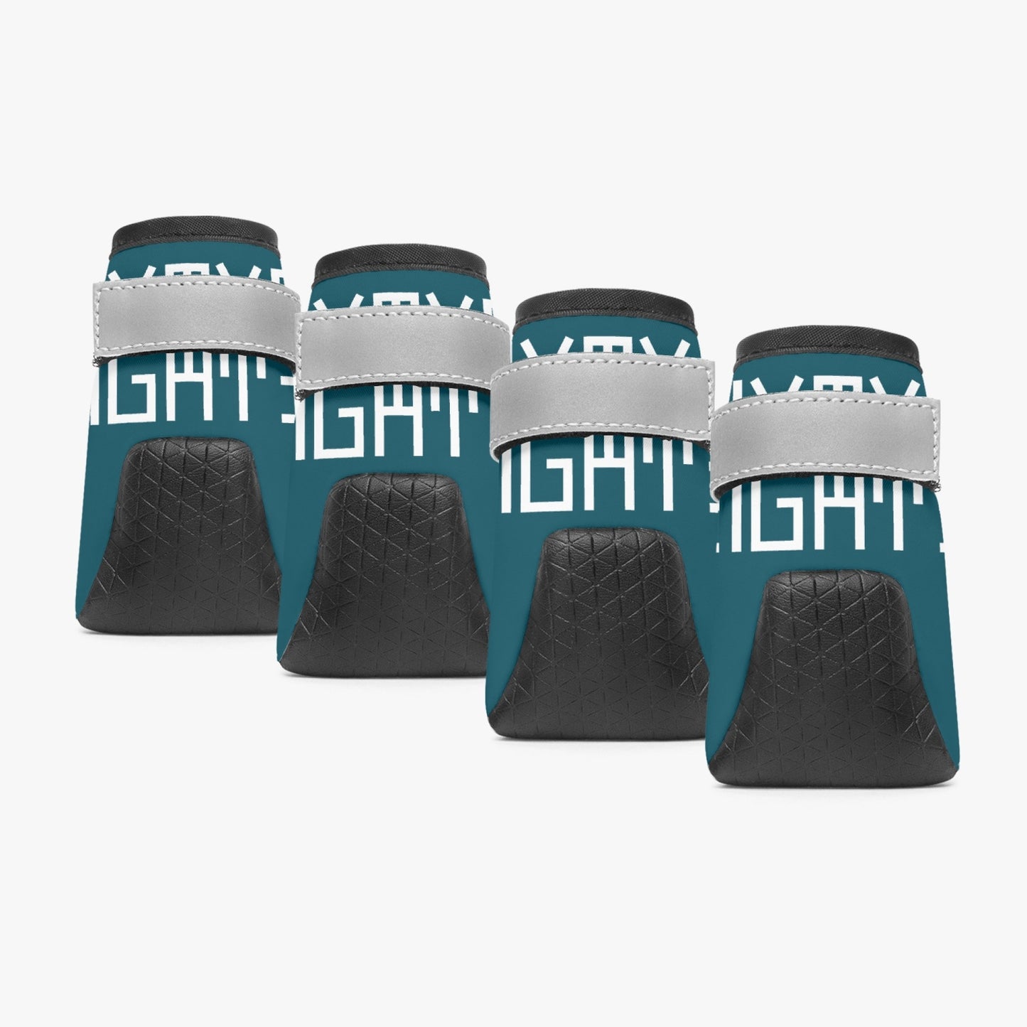 Sixty Eight 93 Logo White Dark Teal Dog Shoes