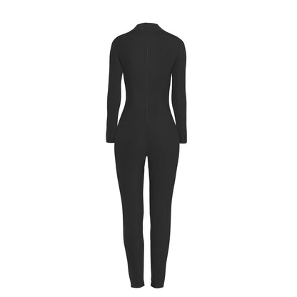 Sixty Eight 93 Black Skinny Fit Jumpsuit