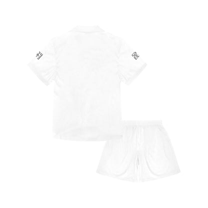 Sixty Eight 93 Little Girls' V-Neck Short Pajama Set