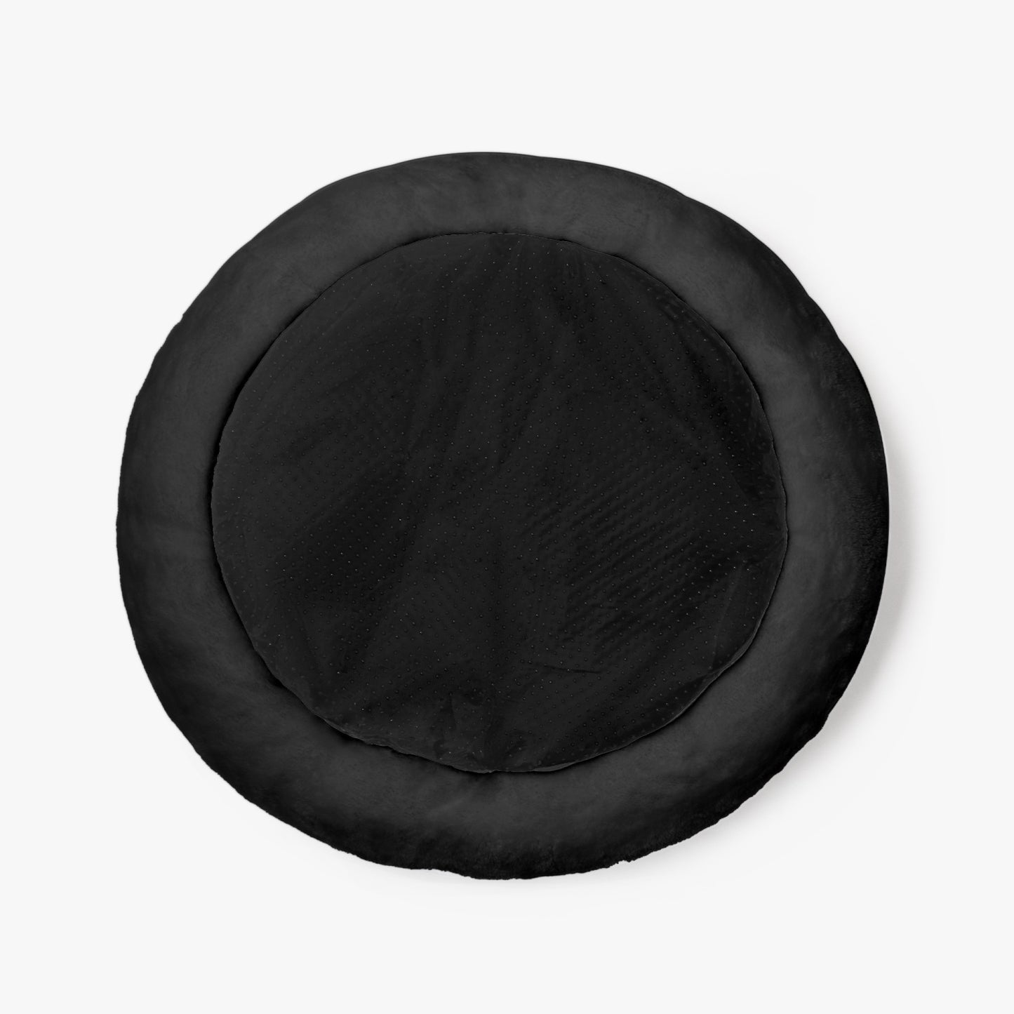 Sixty Eight 93 Logo White Black Round Large Size Pet Bed