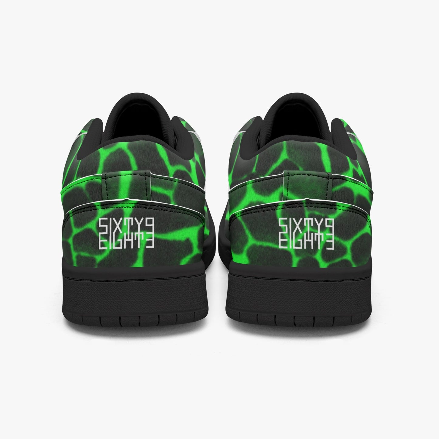 Sixty Eight 93 Logo White Boa Black Lime SENTLT1 Shoes