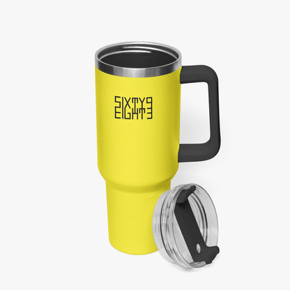 Sixty Eight 93 Logo Black Lemonade 40oz Hydrator Tumbler Cup