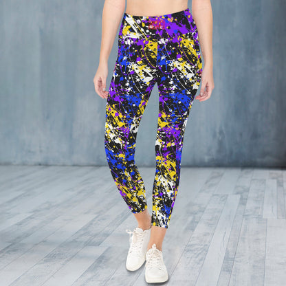 Drip #1 High Waist Pockets Leggings