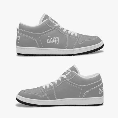 Sixty Eight 93 Logo White Grey SENTLT1 Shoes