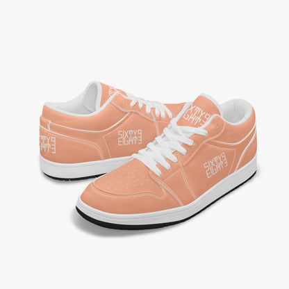 Sixty Eight 93 Logo White Peach SENTLT1 Shoes