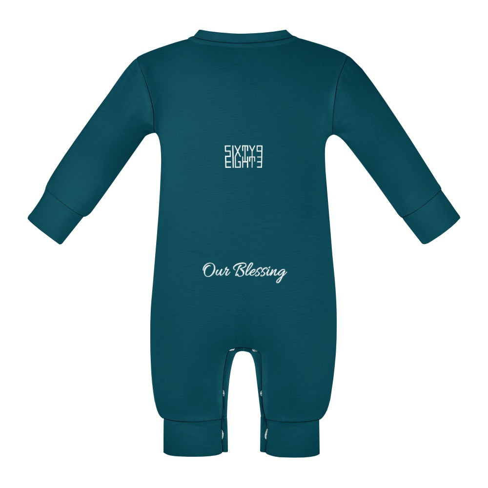 Sixty Eight 93 "Our Blessing" Baby Romper