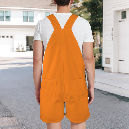 Sixty Eight 93 Logo White Orange Overalls