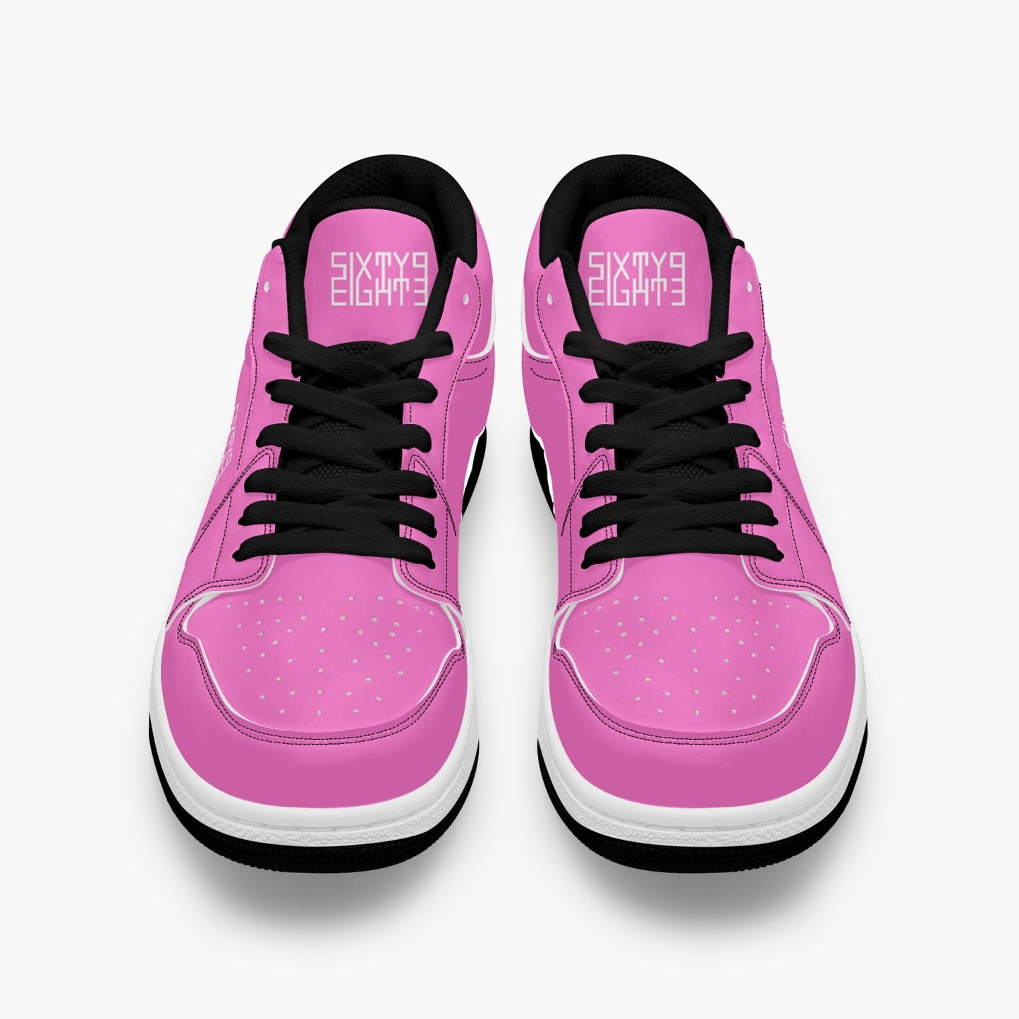 Sixty Eight 93 Logo White Pink SENTLT1 Shoes