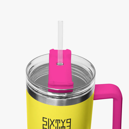 Sixty Eight 93 Logo Black Lemonade 40oz Hydrator Tumbler Cup