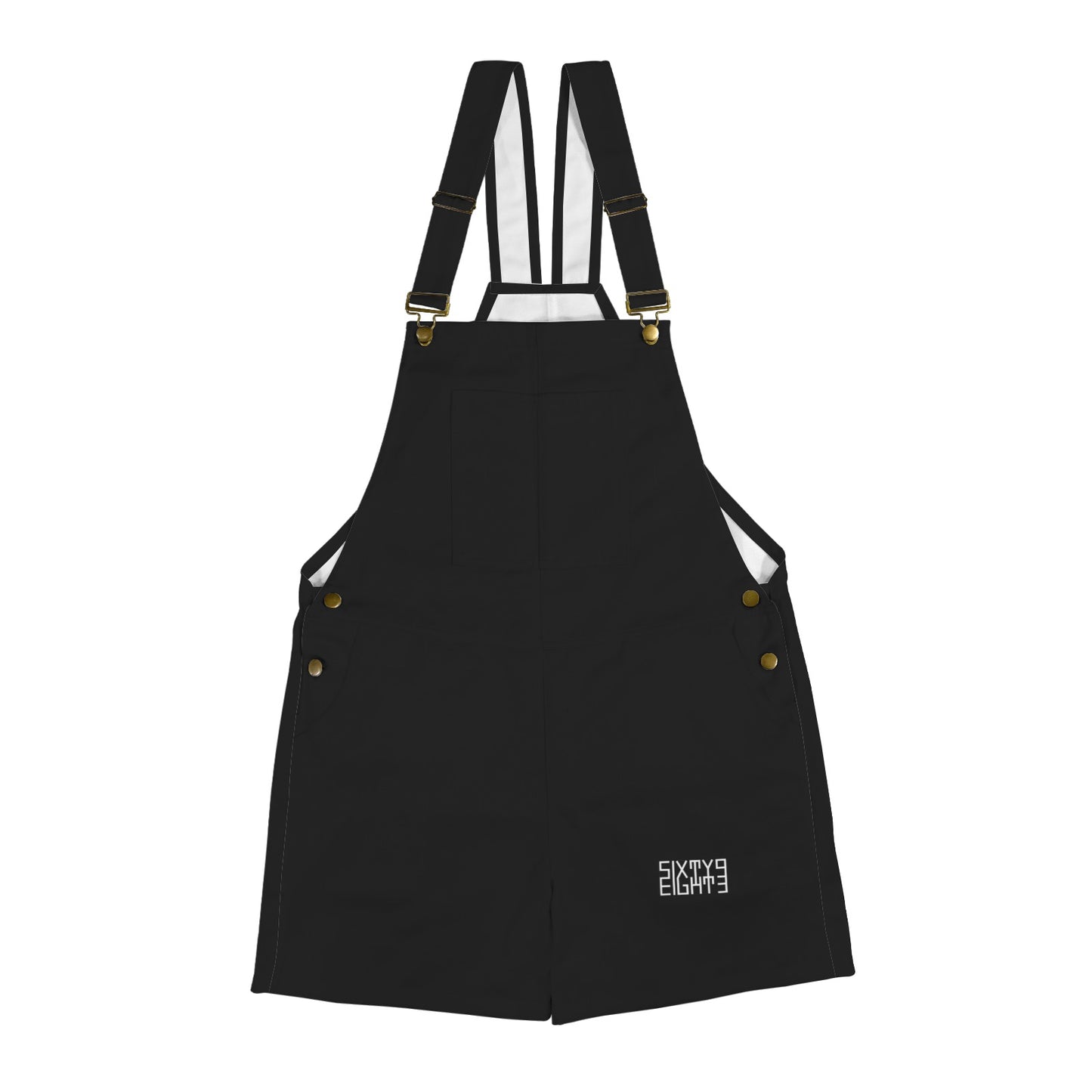 Sixty Eight 93 Official Logo White Black Overalls