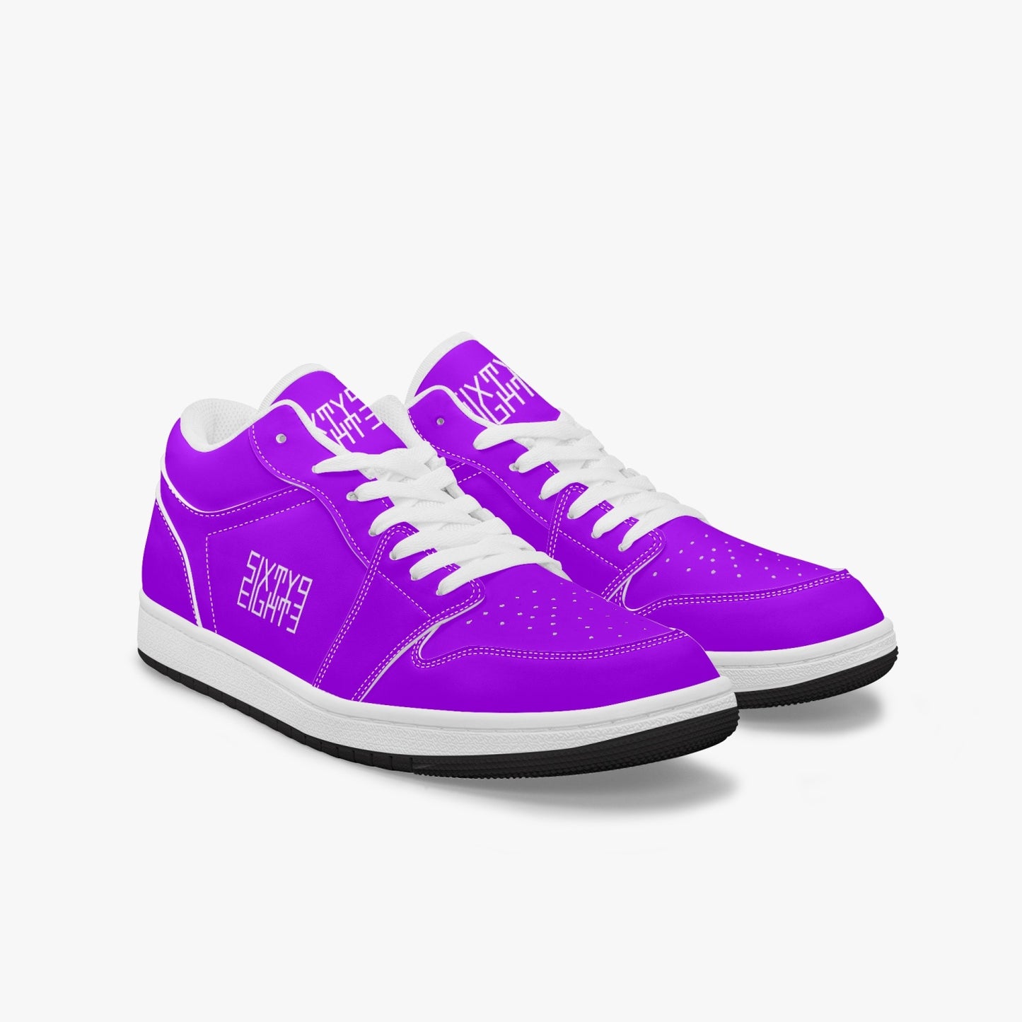 Sixty Eight 93 Logo White Grape SENTLT1 Shoes