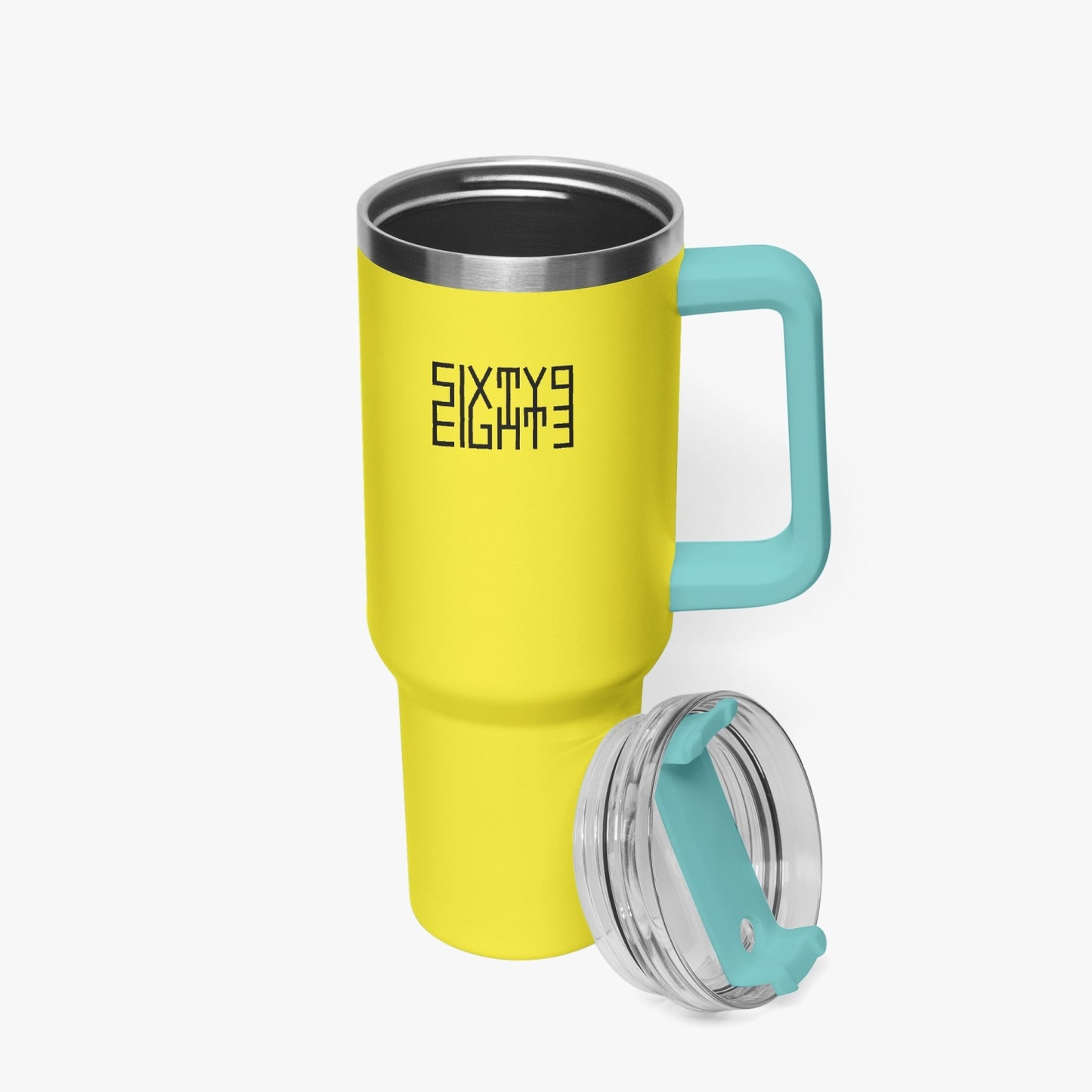 Sixty Eight 93 Logo Black Lemonade 40oz Hydrator Tumbler Cup