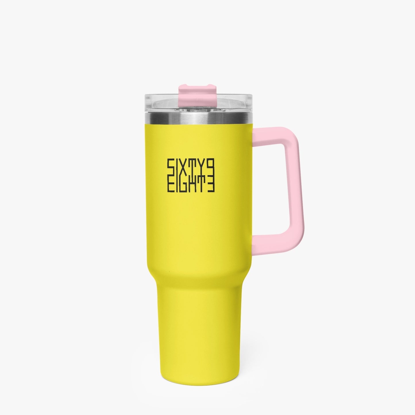 Sixty Eight 93 Logo Black Lemonade 40oz Hydrator Tumbler Cup