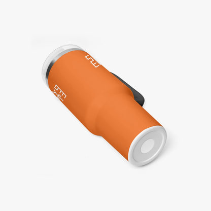 Sixty Eight 93 Logo White Netherland Orange 40oz Hydrator Tumbler Cup