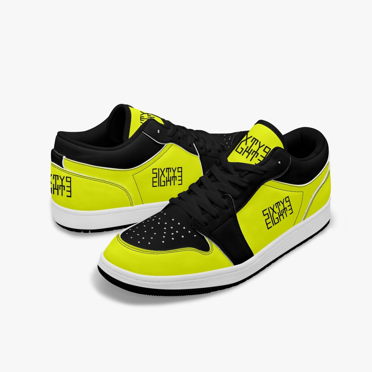 Sixty Eight 93 Logo Black LB SENTLT1 Shoes