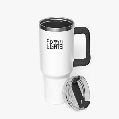 Sixty Eight 93 Logo Black White 40oz Hydrator Tumbler Cup