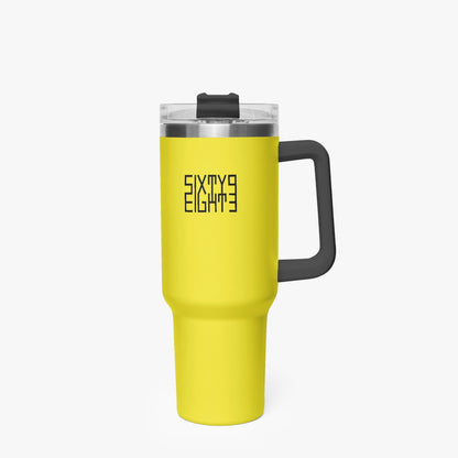 Sixty Eight 93 Logo Black Lemonade 40oz Hydrator Tumbler Cup