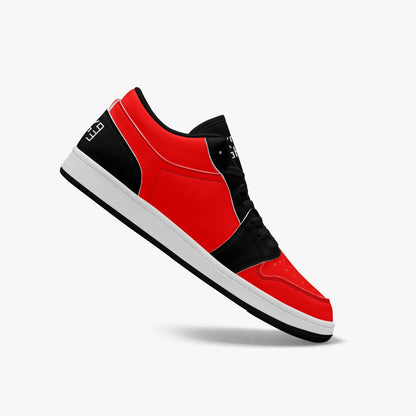 Sixty Eight 93 Logo White Black & Red SENTLT1 Shoes