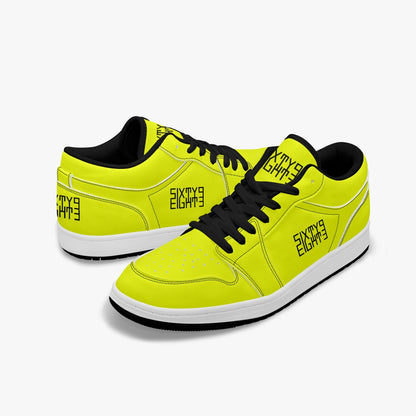 Sixty Eight 93 Logo Black Lemonade SENTLT1 Shoes