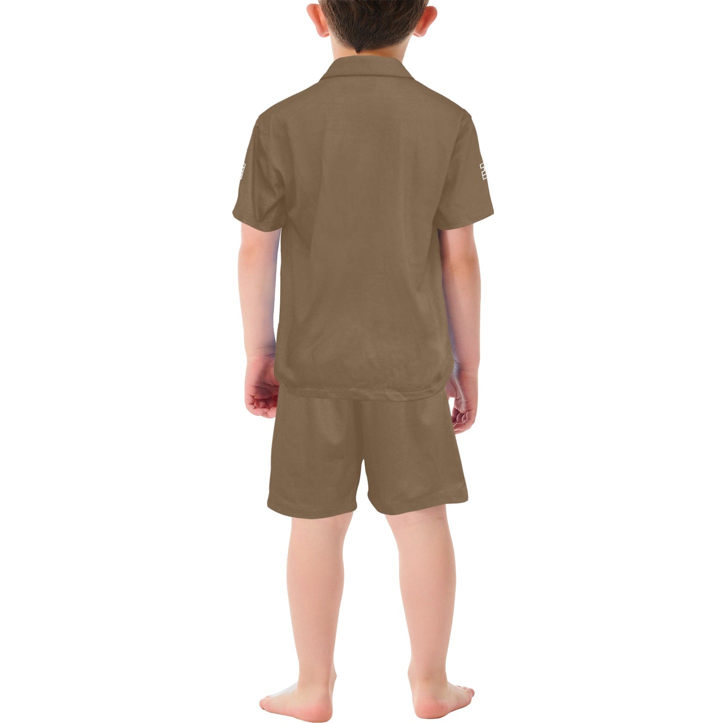 Sixty Eight 93 Little Boys' V-Neck Short Pajama Set