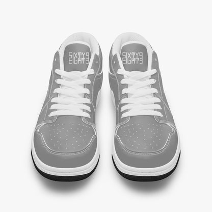 Sixty Eight 93 Logo White Grey SENTLT1 Shoes