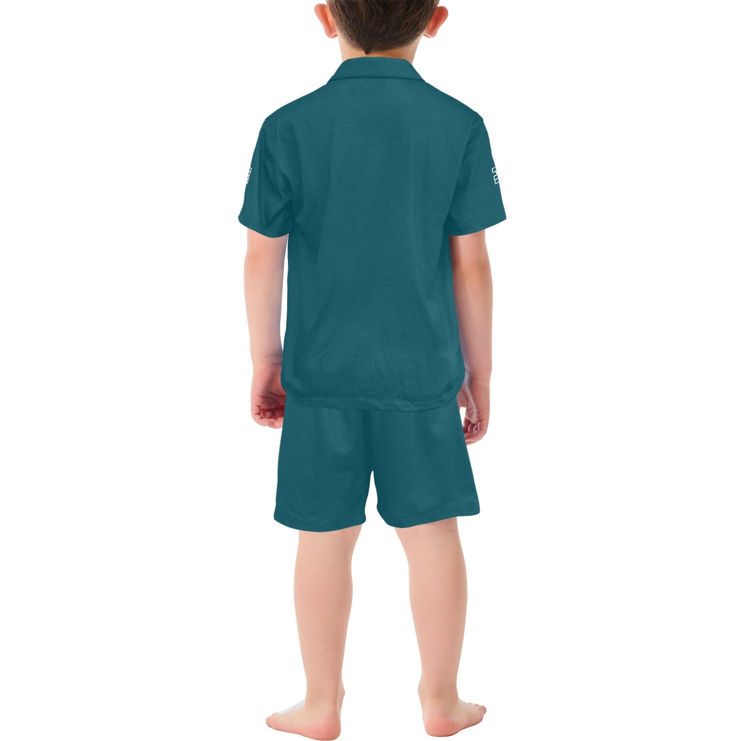 Sixty Eight 93 Little Boys' V-Neck Short Pajama Set