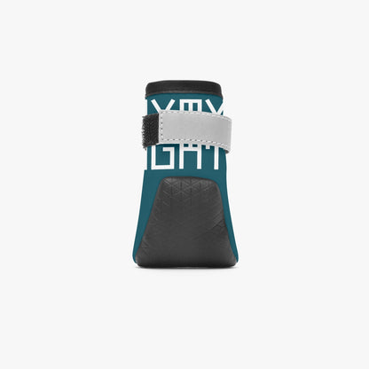 Sixty Eight 93 Logo White Dark Teal Dog Shoes