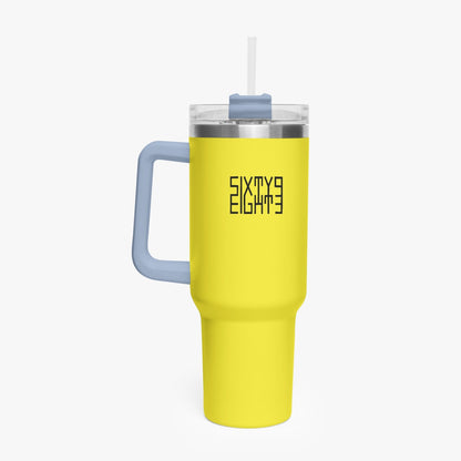 Sixty Eight 93 Logo Black Lemonade 40oz Hydrator Tumbler Cup