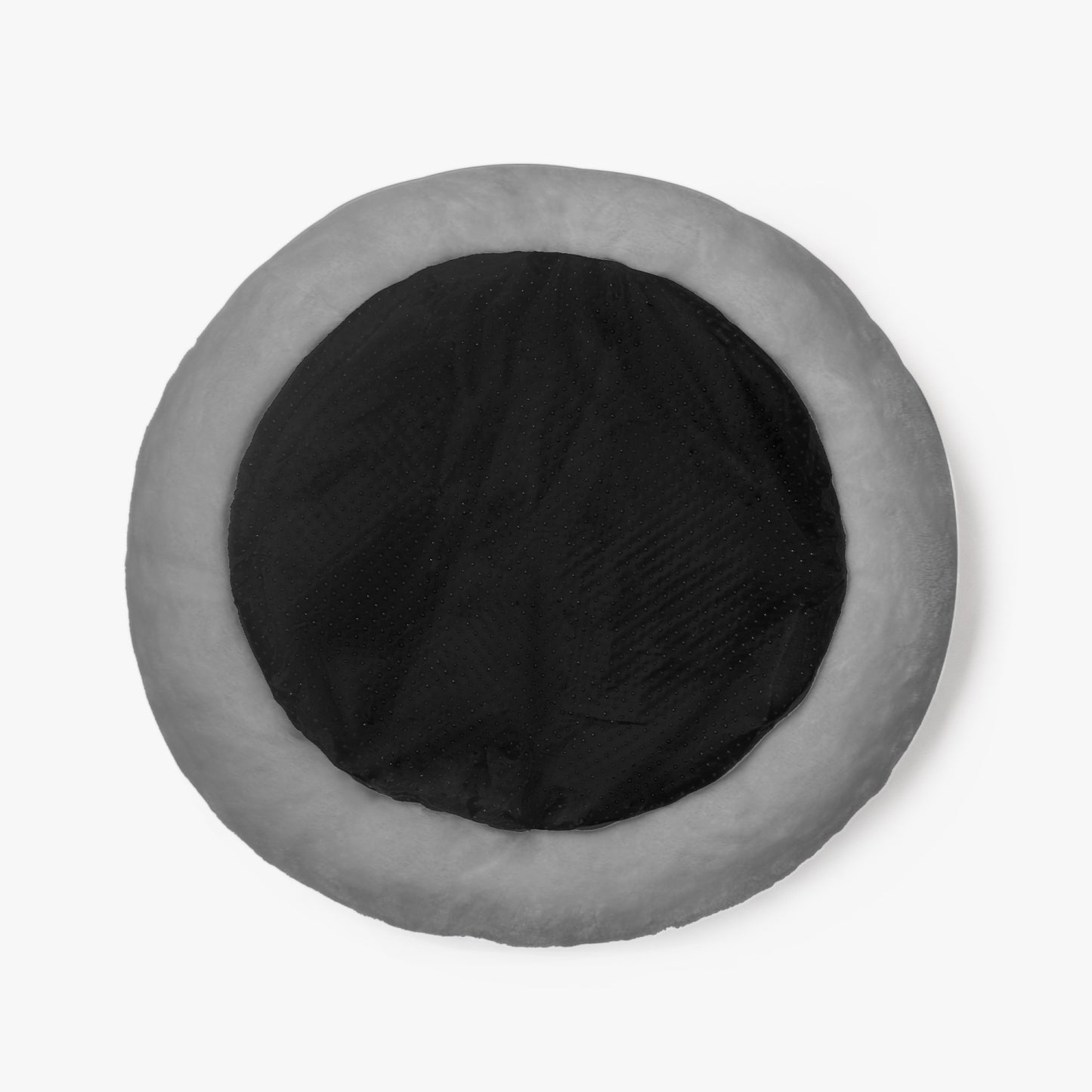 Sixty Eight 93 Logo Black Grey Round Large Size Pet Bed