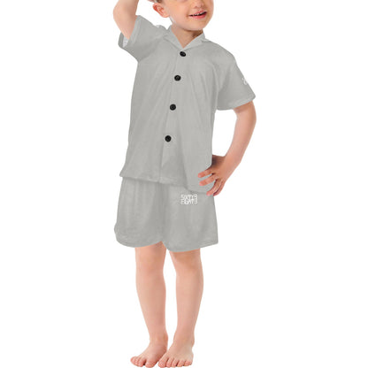 Sixty Eight 93 Little Boys' V-Neck Short Pajama Set