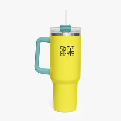 Sixty Eight 93 Logo Black Lemonade 40oz Hydrator Tumbler Cup