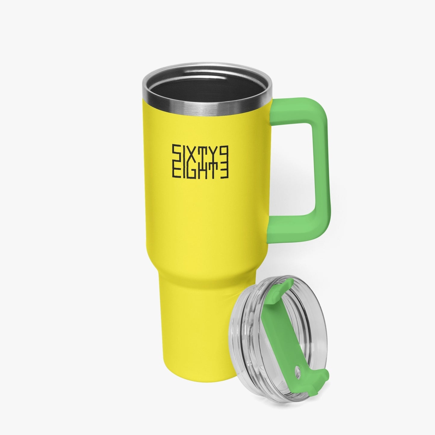 Sixty Eight 93 Logo Black Lemonade 40oz Hydrator Tumbler Cup