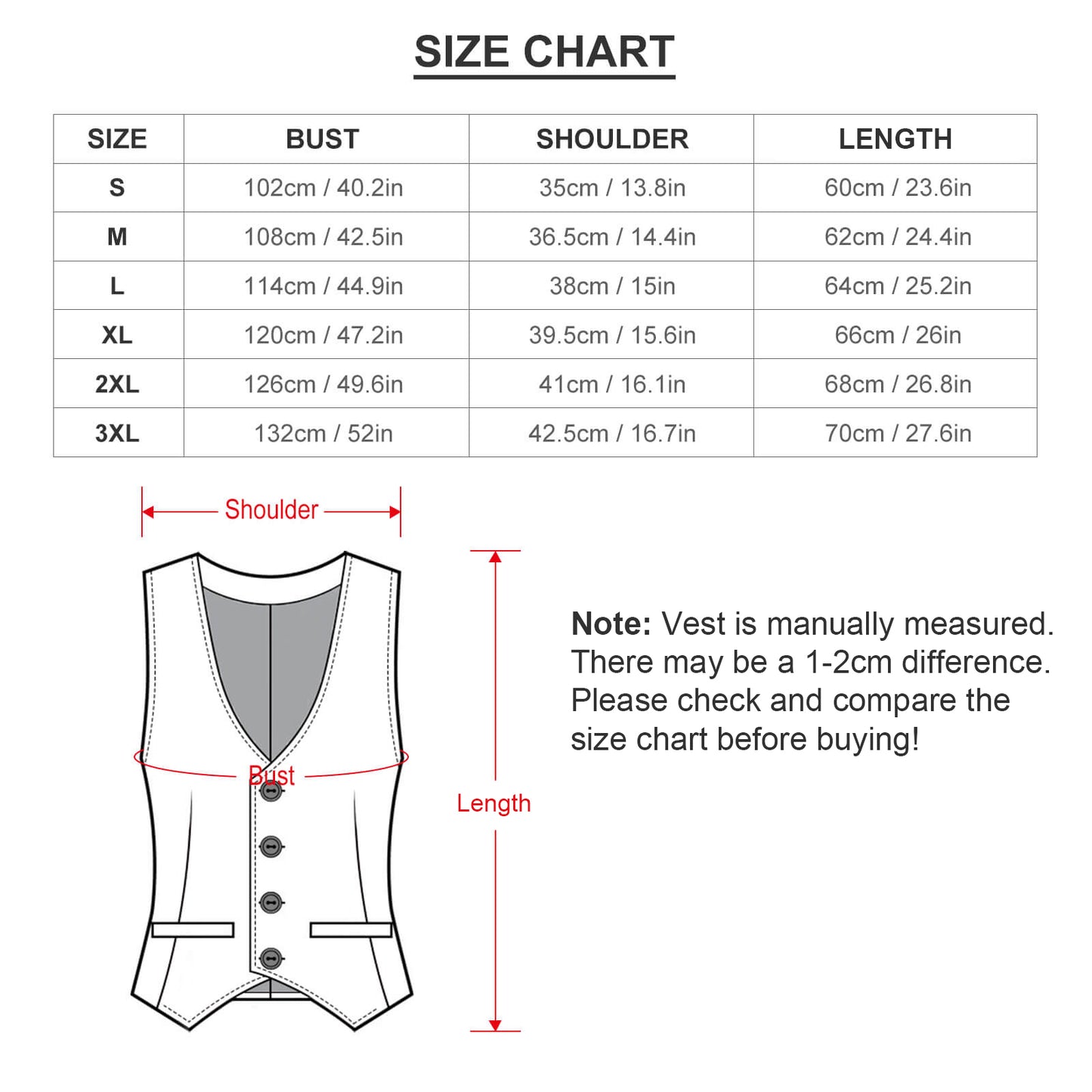 Sixty Eight 93 Logo White Black Men's Sleeveless Suit Vest