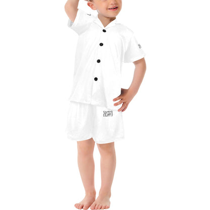 Sixty Eight 93 Little Boys' V-Neck Short Pajama Set