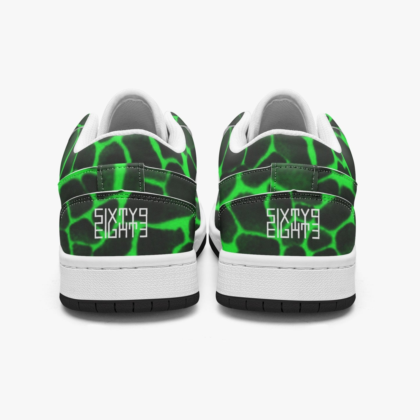 Sixty Eight 93 Logo White Boa Black Lime SENTLT1 Shoes